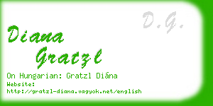 diana gratzl business card